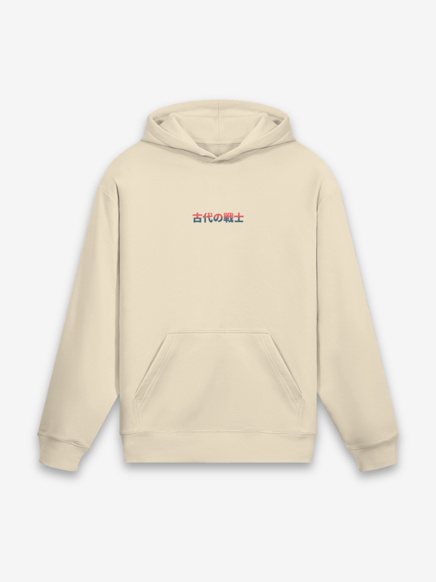 Antiker Krieger Hoodie - 古代 — Farbvariante schwarz
