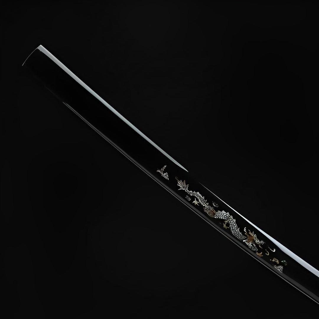 Atsu Katana (Damaststahl & echter Hamon) - 竜巻 — Ansicht 9