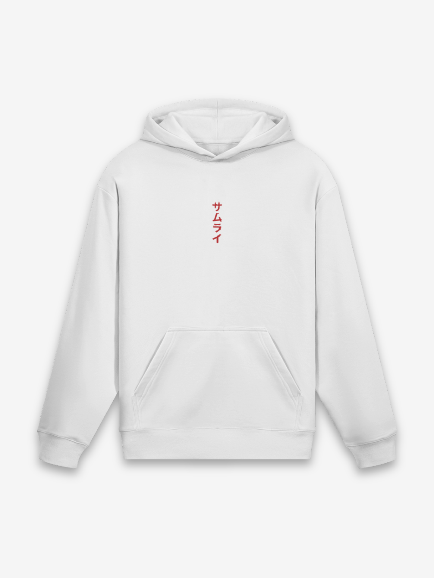 Bushido Hoodie - 武士道 — Farbvariante schwarz