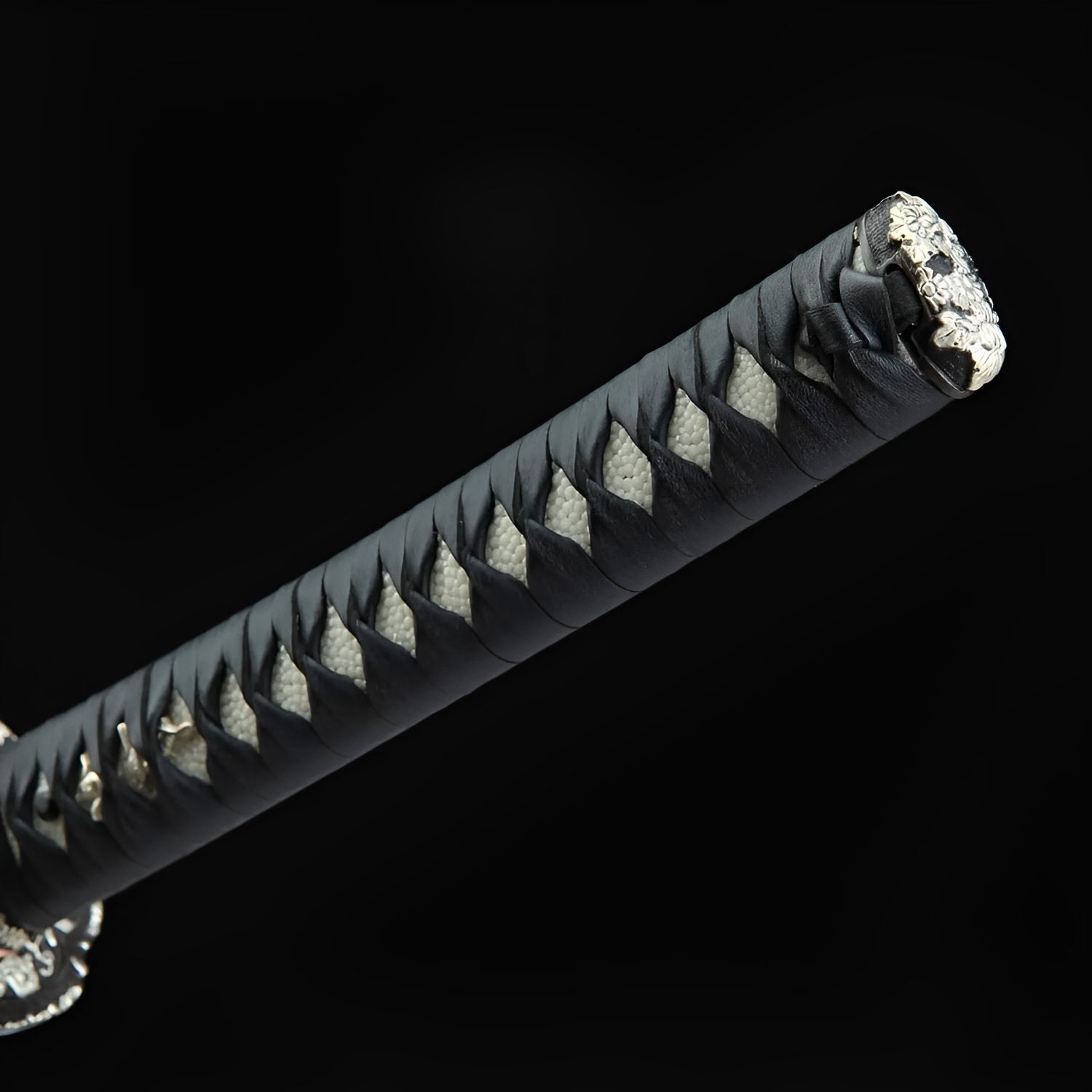 Ginkai Katana (T10-Stahl & echter HITATSURA-Hamon) - 霧雷 — Ansicht 18