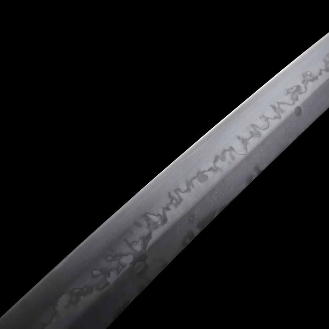 Ginto Katana (T10-Stahl & echter Hamon) - 銀刀 — Ansicht 15