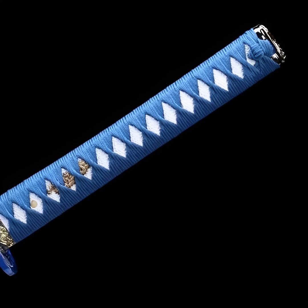 Hana Sakura Katana - 桜花刀 — Saya und Griff Detail mit Beschlägen