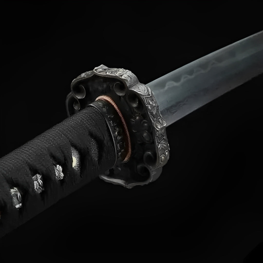Hanachi Katana (Damaststahl & echter Hamon) - 花道 — Ansicht 11