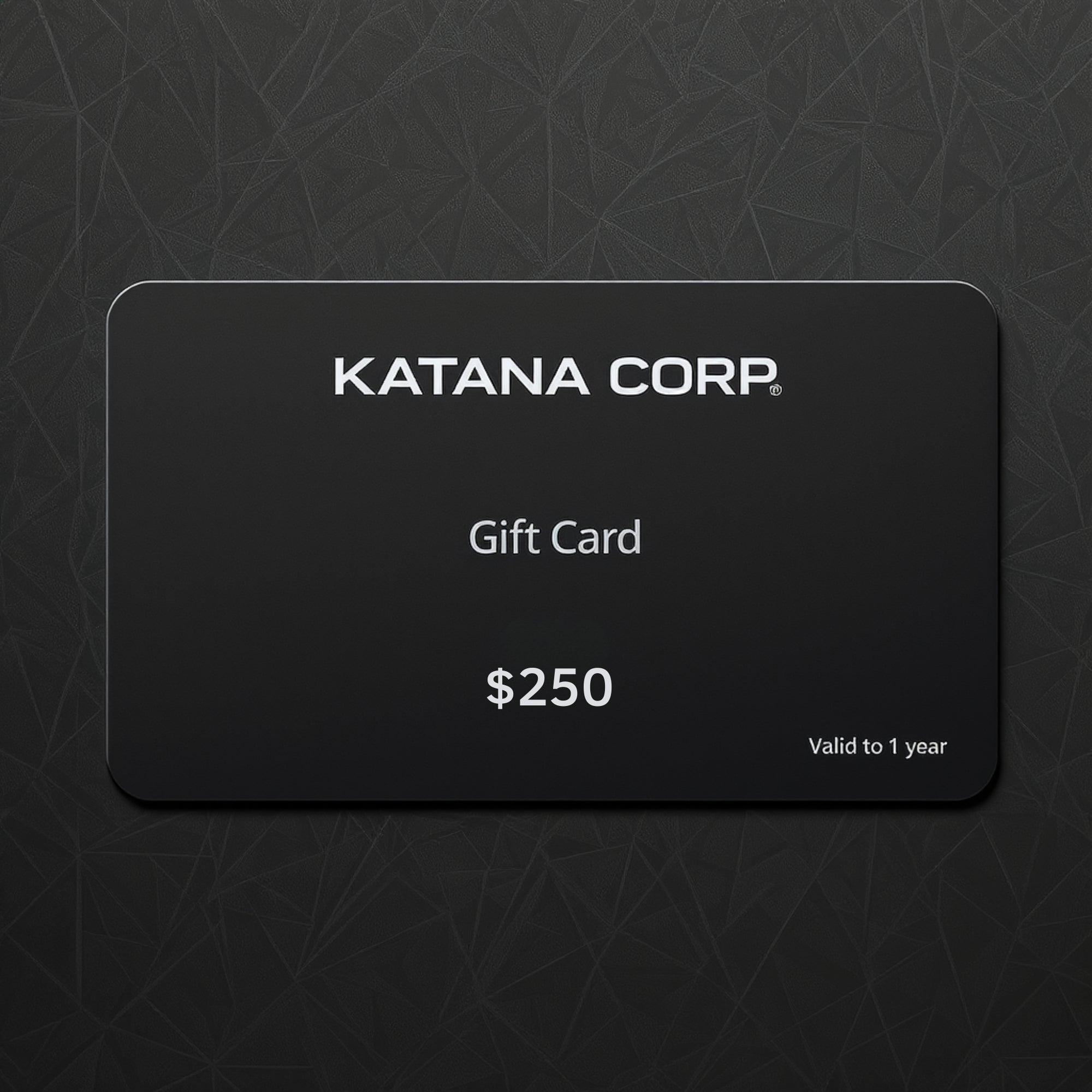 Katana Geschenkkarte — Saya und Tsuba Detail