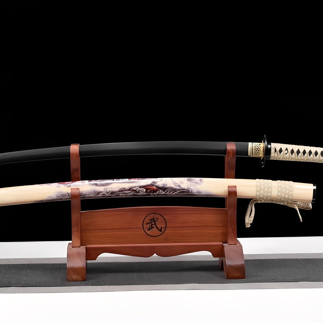 Obsidian Katana - 黒魂刀 — zusätzliches Detail-Foto