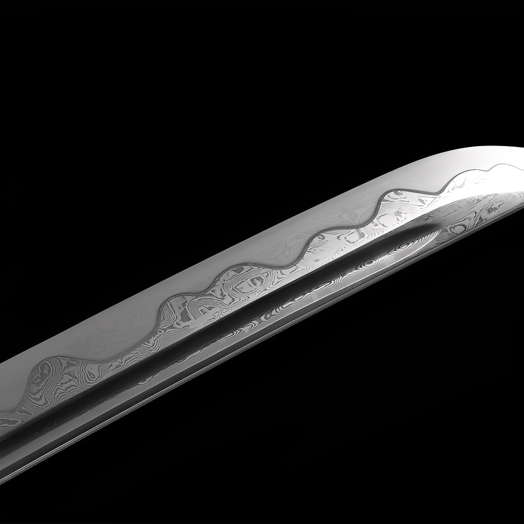 Ronin Holz Katana - 浪人木刀 — alternative Perspektiv-Ansicht