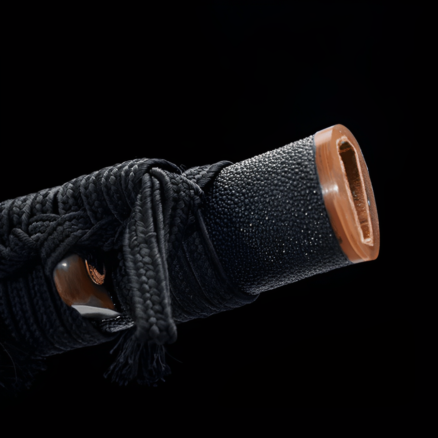 Ryūjin Katana (T10-Damaststahl & echter Hamon) - 竜神 — zusätzliches Detail-Foto