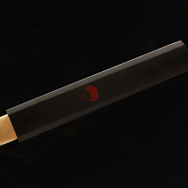 Sasuke Katana (Naruto) - サスケ — Klingen-Detail Nahaufnahme mit sichtbarem Stahl