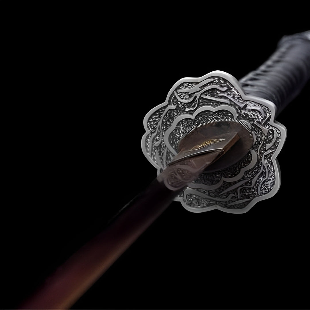Sekiro Katana (SDT) - セキロ — komplettes Set mit Seidenbeutel und Zertifikat