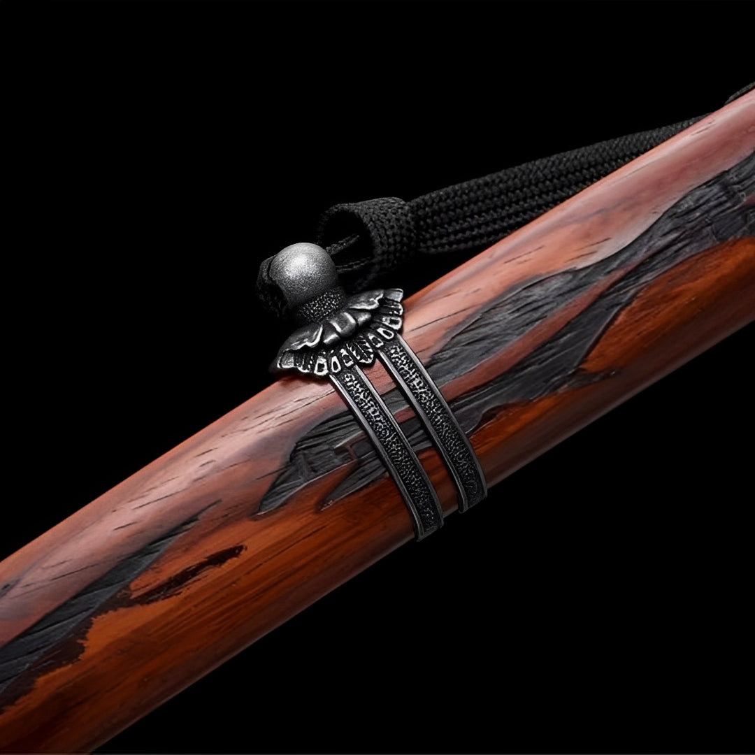 Sekiro Katana (SDT) - セキロ — Saya und Griff Detail mit Beschlägen