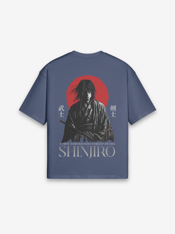 Shinjiro T-Shirt - 進次郎 — Farbvariante schwarz