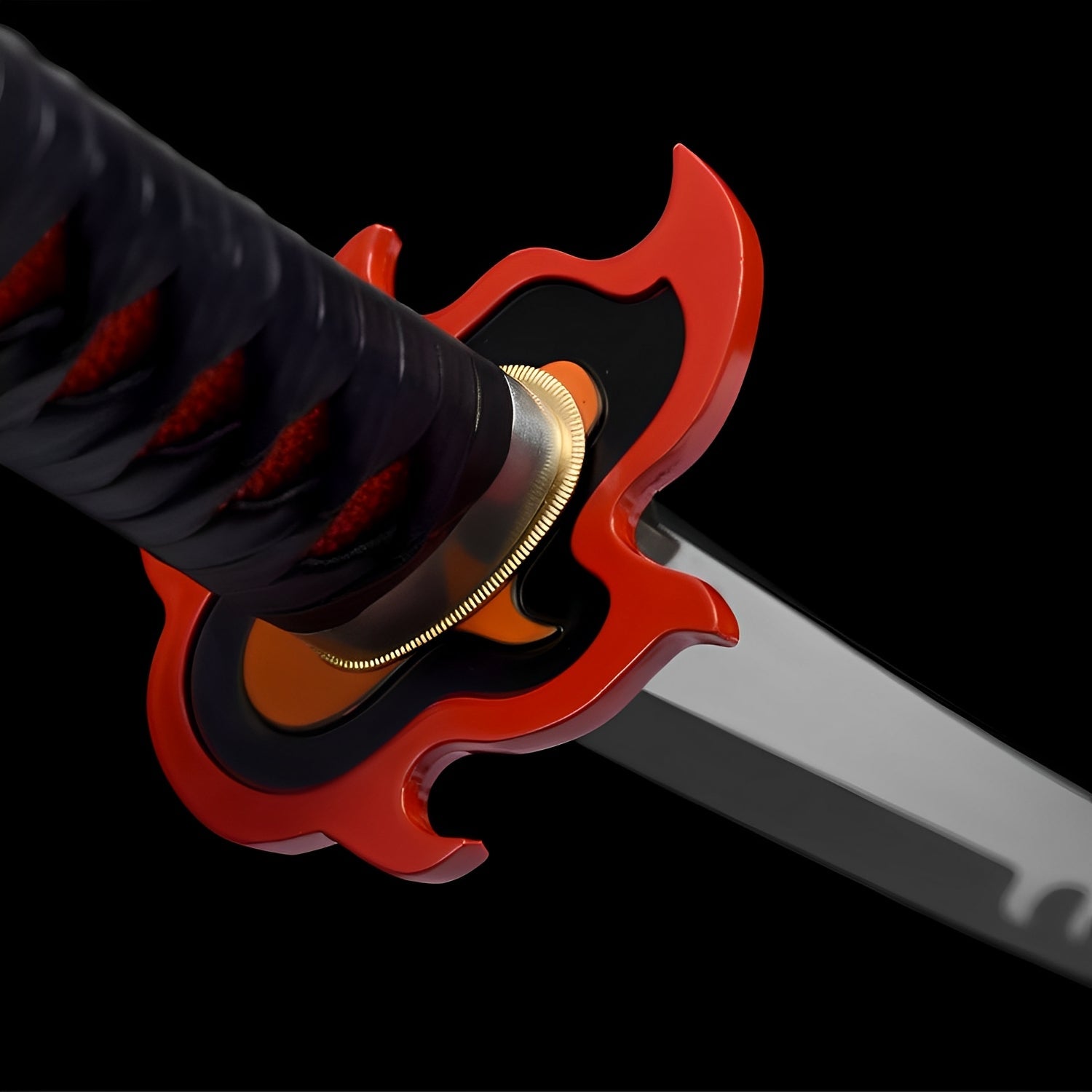 Tanjiro Katana (Demon Slayer) - タンジロ — komplettes Set mit Seidenbeutel und Zertifikat