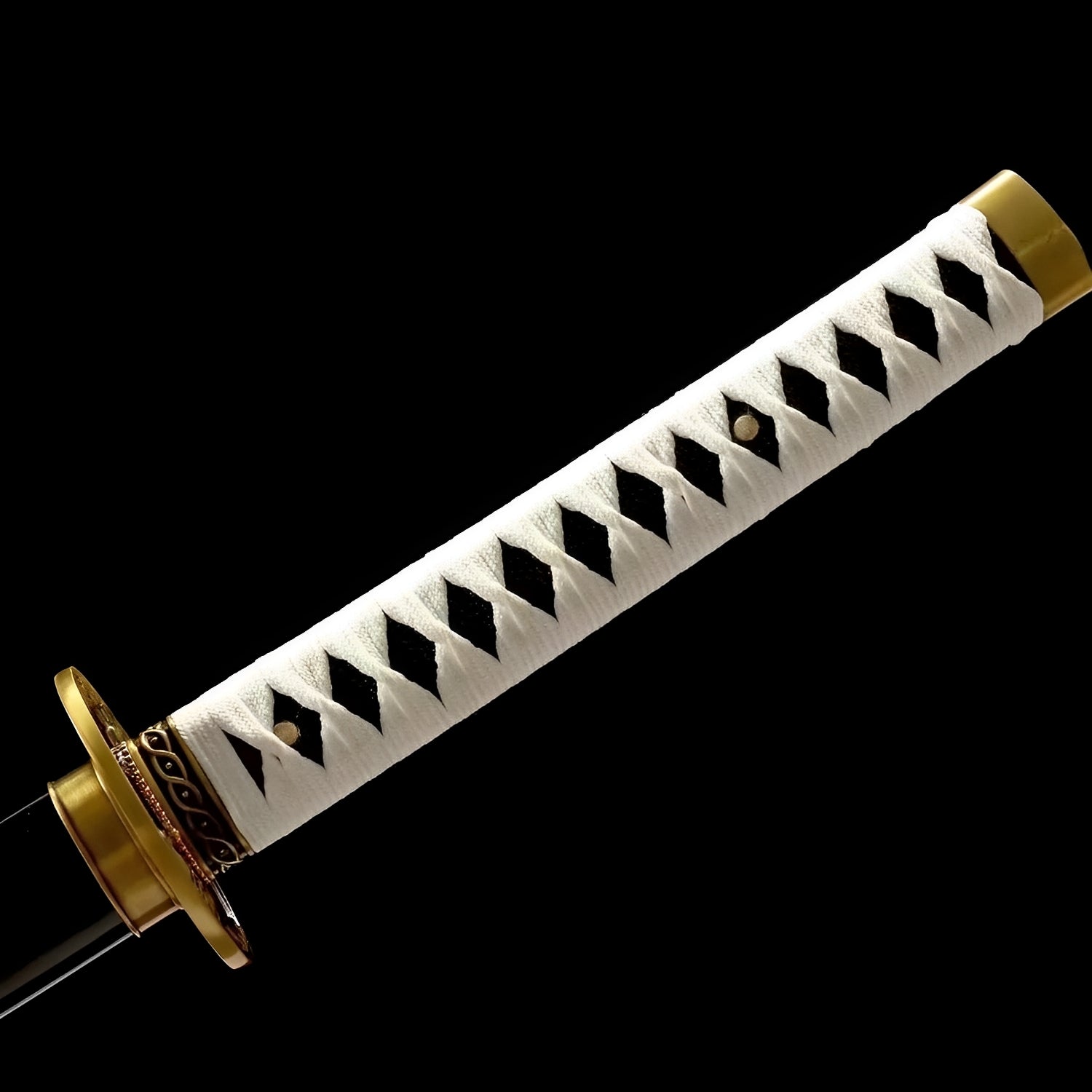 Vergil Yamato Katana - ヤマト — Saya und Griff Detail mit Beschlägen