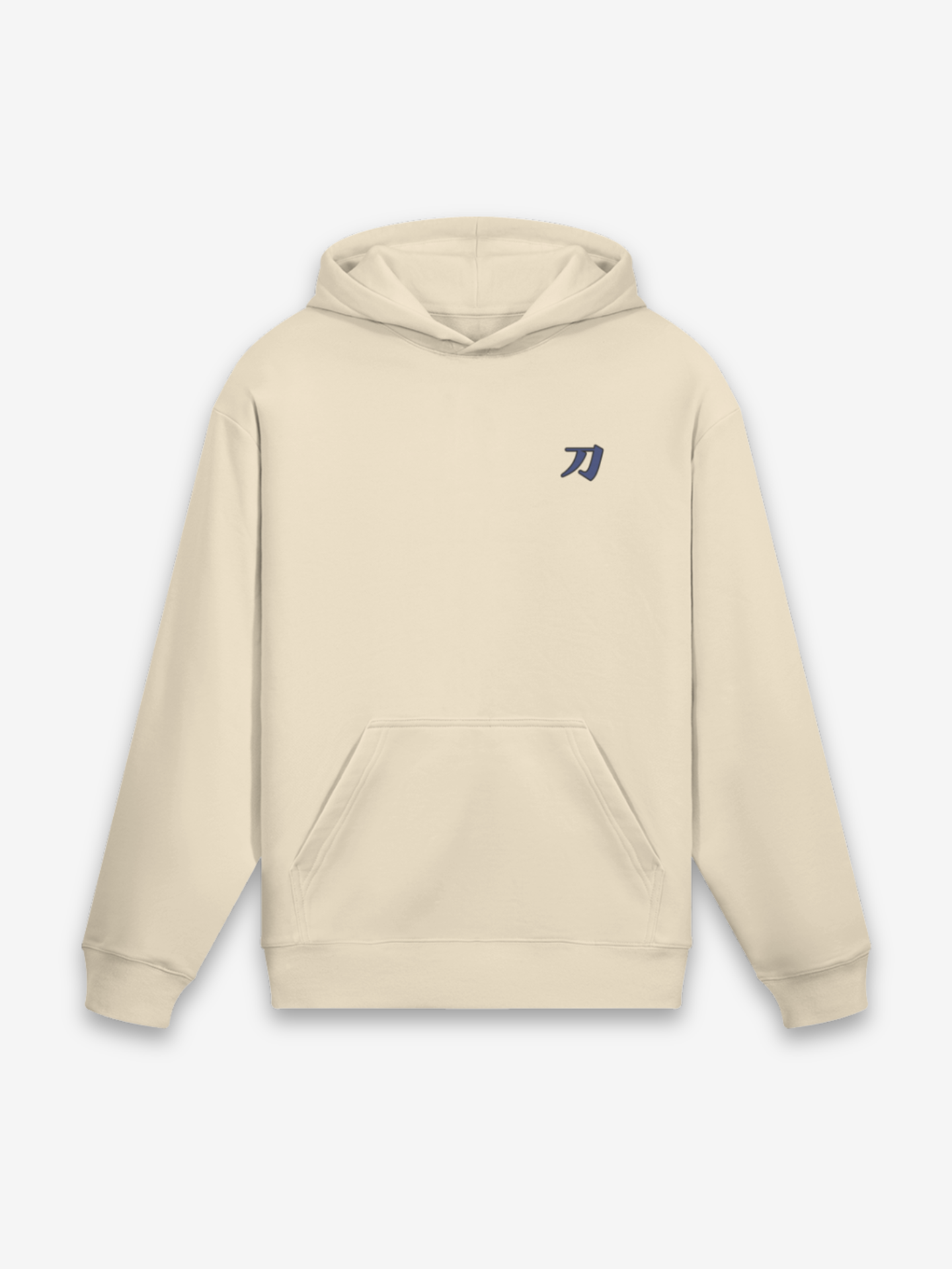 Vintage Samurai Hoodie - 武士 — Farbvariante weiß