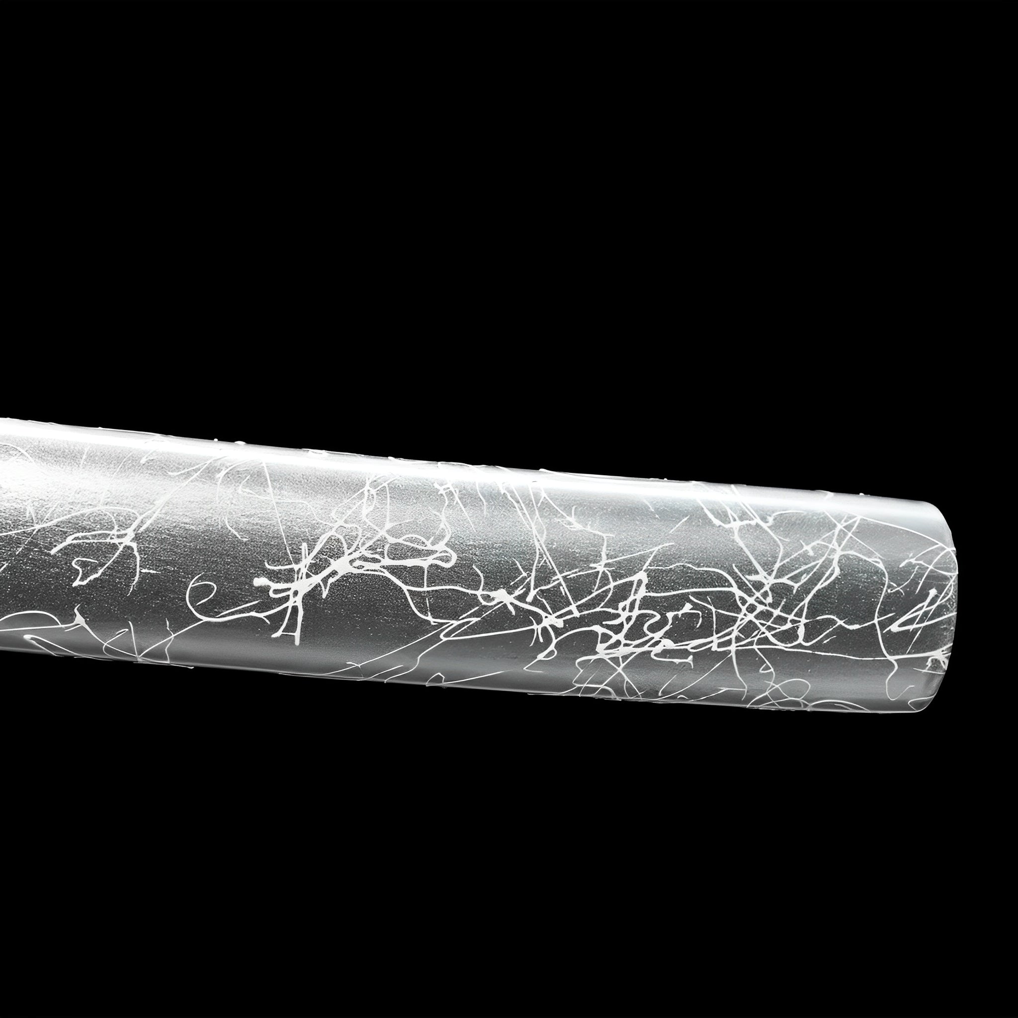 Weißes Katana-Schwert - 白い剣 — Griff-Detail mit Rochenhaut und Menuki