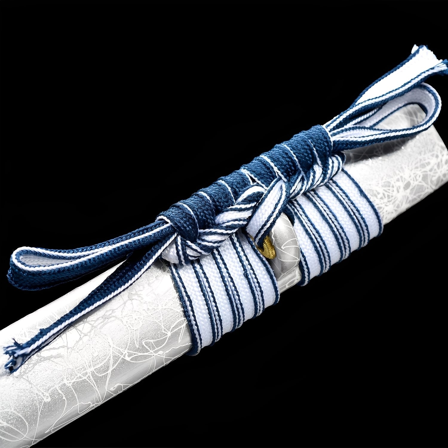 Wintergeist Katana - 冬魂刀 — komplettes Set mit Seidenbeutel und Zertifikat