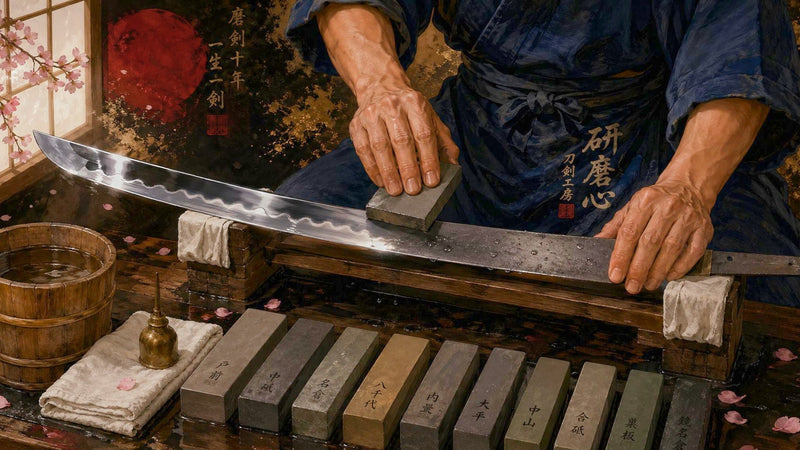 Japanisches Schwertpolieren: Die Kunst des Togishi