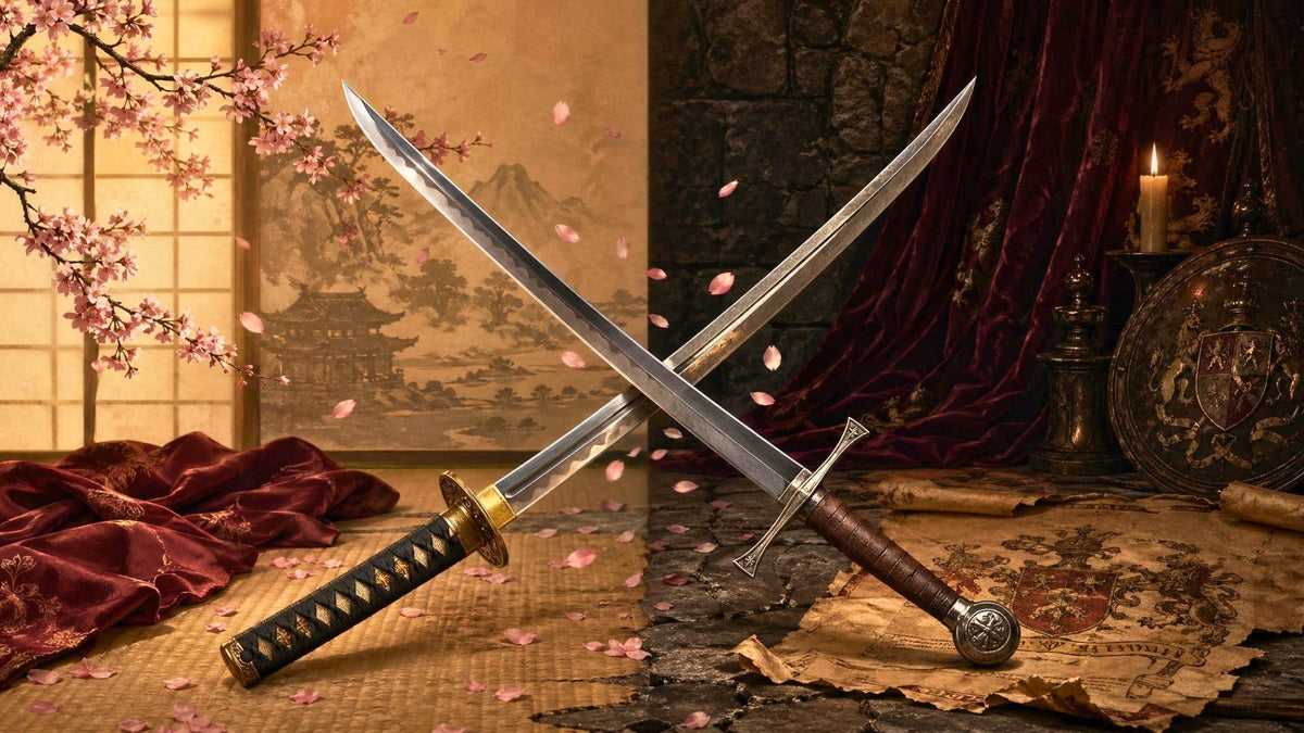 Katana vs Langschwert ehrlicher technischer Vergleich