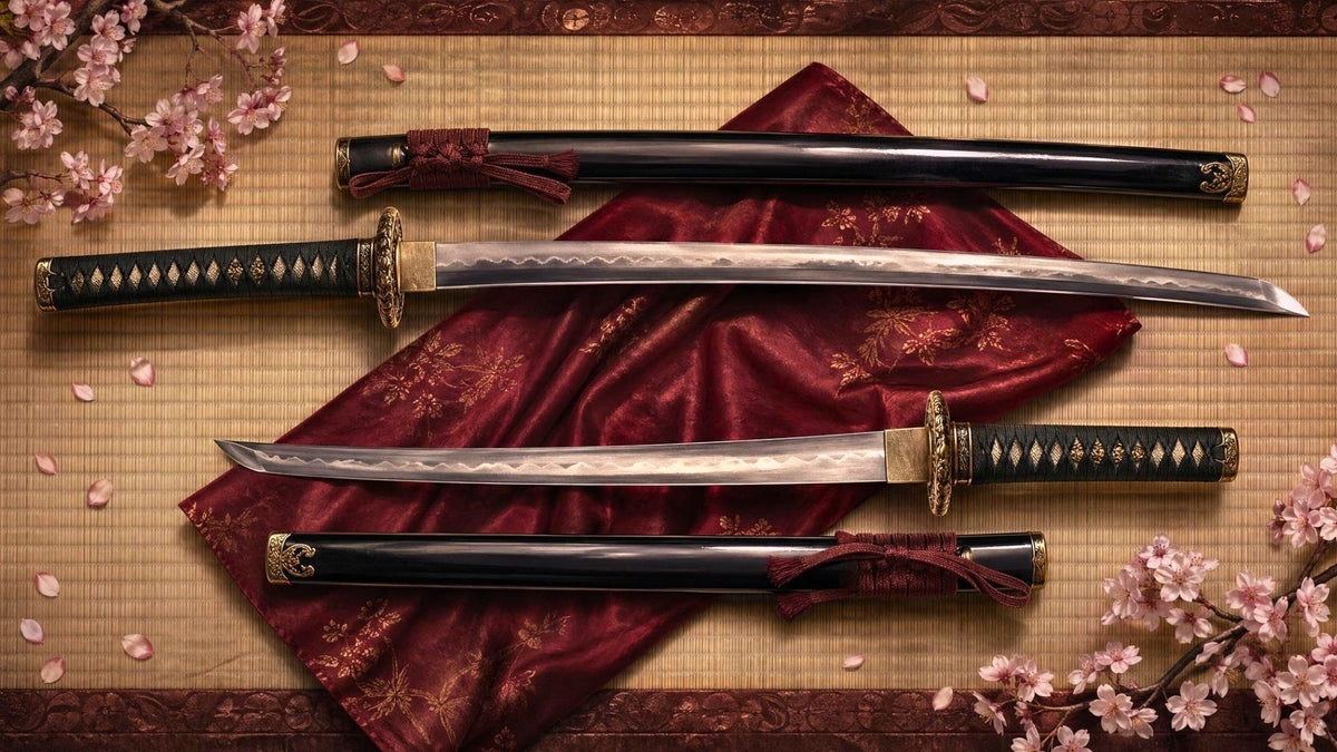 Wakizashi vs Katana: Zwei Klingen, eine Samurai-Seele