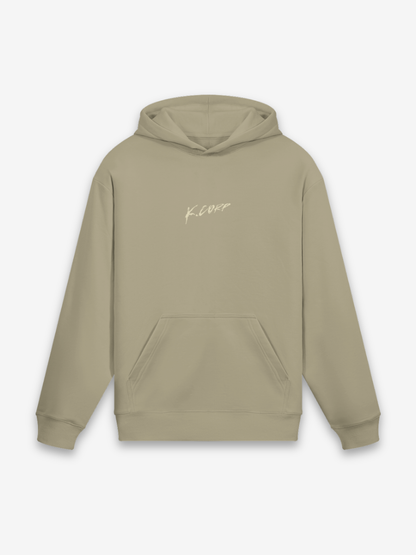 Alter Samurai Hoodie - 老侍 — Detail des Rücken-Designs