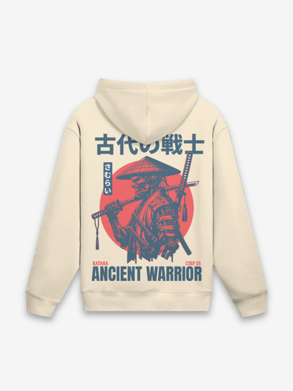Antiker Krieger Hoodie - 古代 — Vorderansicht
