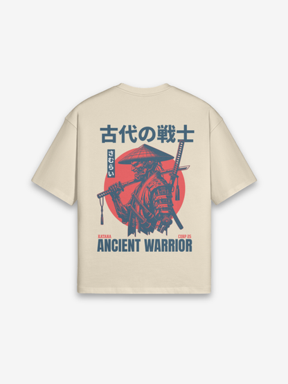 Antiker Krieger T-Shirt - 古代 — Vorderansicht