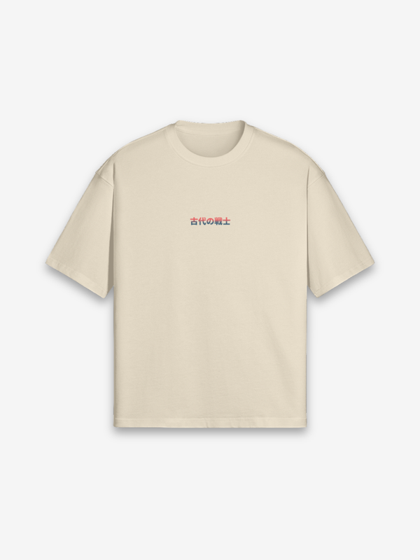 Antiker Krieger T-Shirt - 古代 — Farbvariante weiß