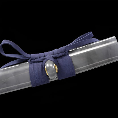 Arashi no Kiri Katana - 霧嵐刀 — komplettes Set mit Seidenbeutel und Zertifikat