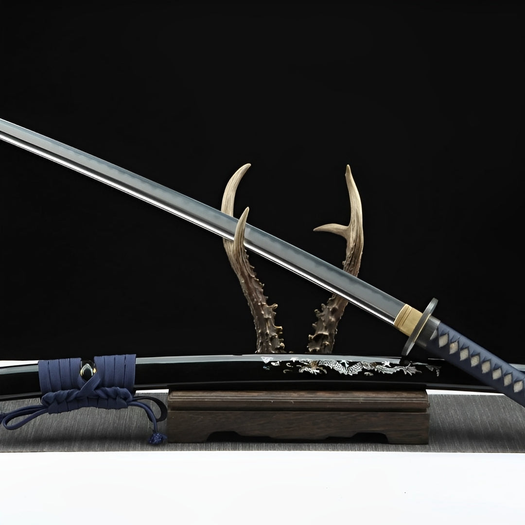 Atsu Katana (Damaststahl & echter Hamon) - 竜巻 — Ansicht 11