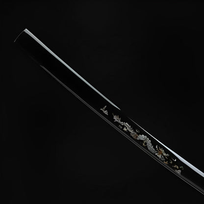 Atsu Katana (Damaststahl & echter Hamon) - 竜巻 — Ansicht 9