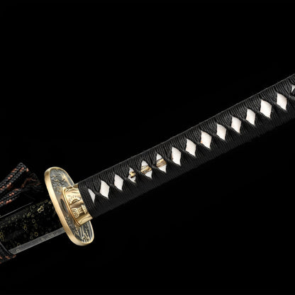 Aurora Katana – 黒暁刀 — zusätzliches Detail-Foto