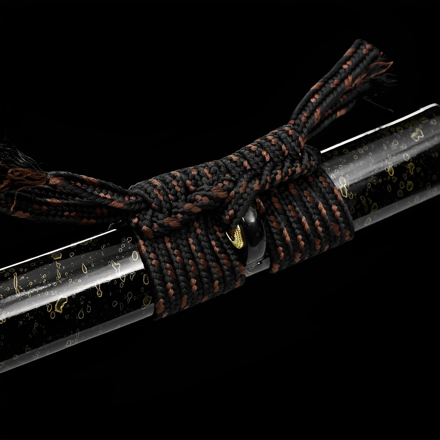 Aurora Katana – 黒暁刀 — komplettes Set mit Seidenbeutel und Zertifikat
