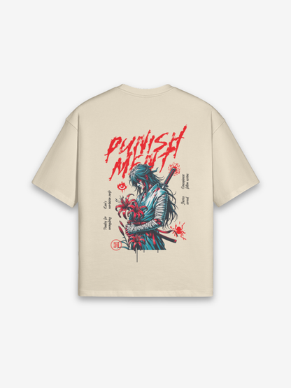 Bestrafungs-Samurai T-Shirt - 罰侍 — Vorderansicht