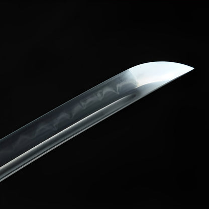 Cyberpunk Katana - サイバーパンク — Tsuba Nahaufnahme und Ito-Wicklung