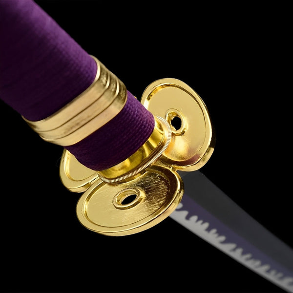 Enma Katana (One Piece) - ワンピース — Tsuba Nahaufnahme und Ito-Wicklung