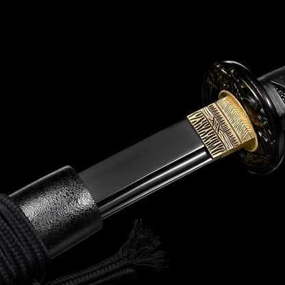 Voll-schwarzes Katana - フルブラック — zusätzliches Detail-Foto