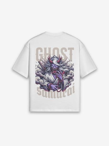Geister-Samurai T-Shirt - おばけ — Farbvariante schwarz