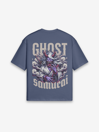 Geister-Samurai T-Shirt - おばけ — Vorderansicht