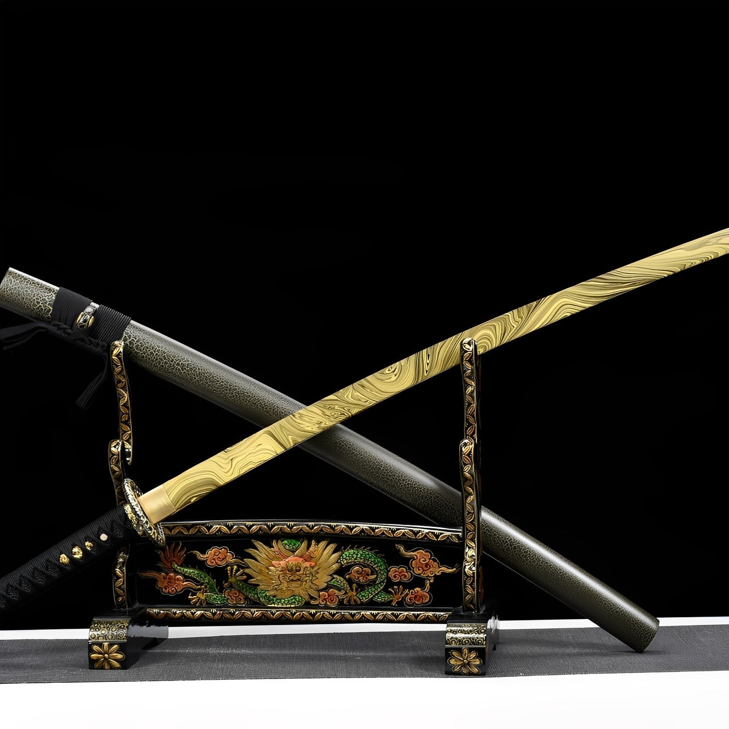 Geschmolzenes Gold Katana - 溶金刀 — zusätzliches Detail-Foto