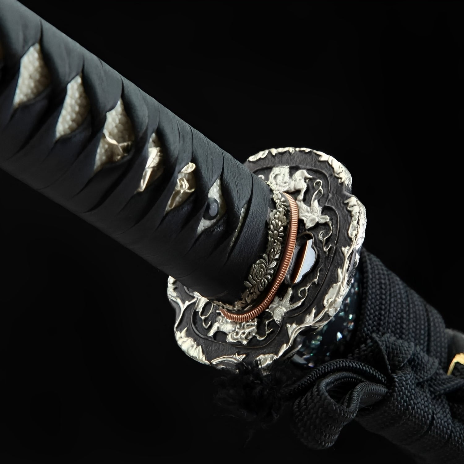 Ginkai Katana (T10-Stahl & echter HITATSURA-Hamon) - 霧雷 — Ansicht 11