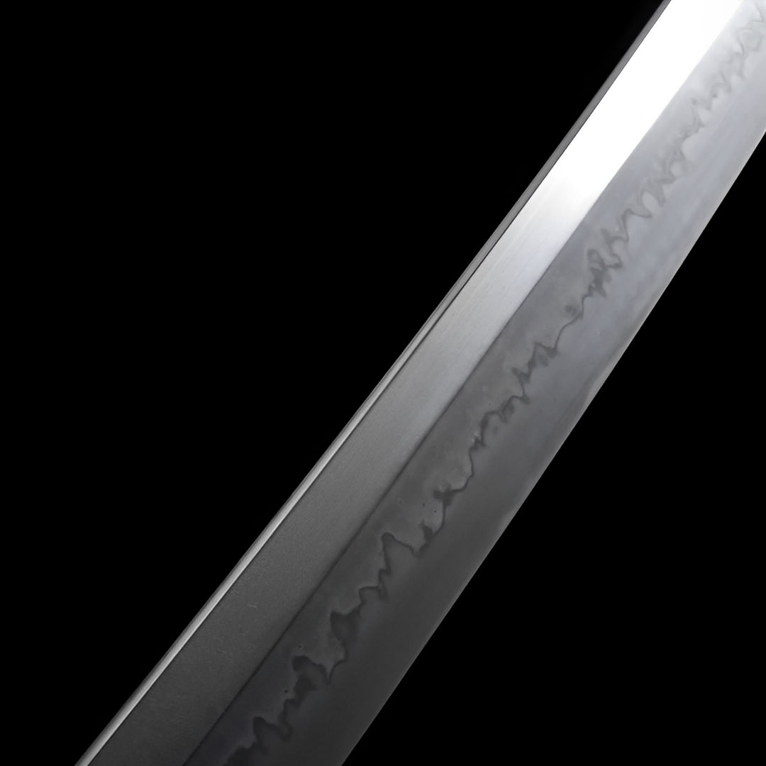 Ginto Katana (T10-Stahl & echter Hamon) - 銀刀 — Ansicht 14