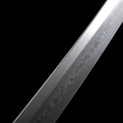 Ginto Katana (T10-Stahl & echter Hamon) - 銀刀 — Ansicht 14