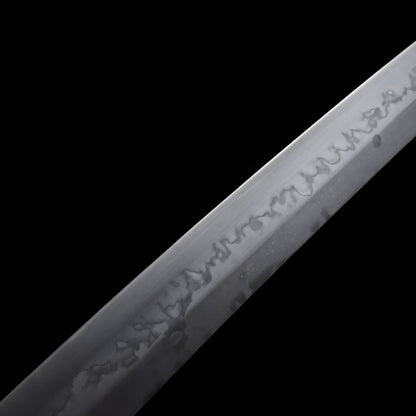 Ginto Katana (T10-Stahl & echter Hamon) - 銀刀 — Ansicht 15