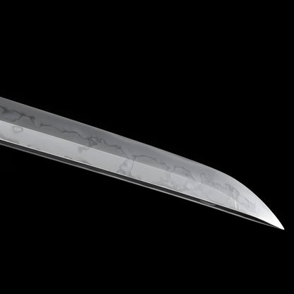 Ginto Katana (T10-Stahl & echter Hamon) - 銀刀 — Ansicht 16