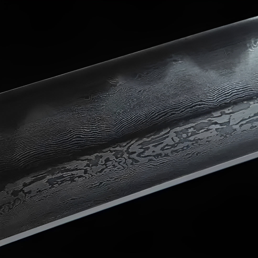 Hanachi Katana (Damaststahl & echter Hamon) - 花道 — Ansicht 10