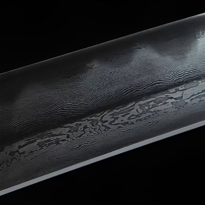Hanachi Katana (Damaststahl & echter Hamon) - 花道 — Ansicht 10