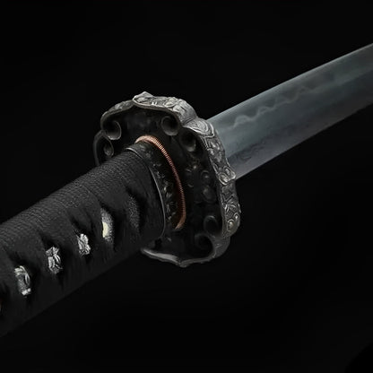 Hanachi Katana (Damaststahl & echter Hamon) - 花道 — Ansicht 11