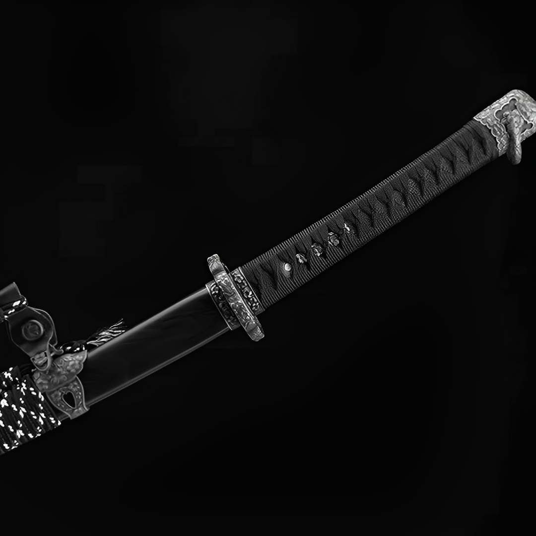 Hanachi Katana (Damaststahl & echter Hamon) - 花道 — Ansicht 13