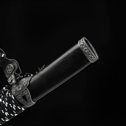 Hanachi Katana (Damaststahl & echter Hamon) - 花道 — Ansicht 9