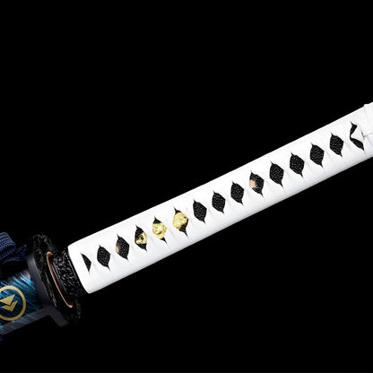Jin Sakai Katana - サカイ — Saya und Griff Detail mit Beschlägen